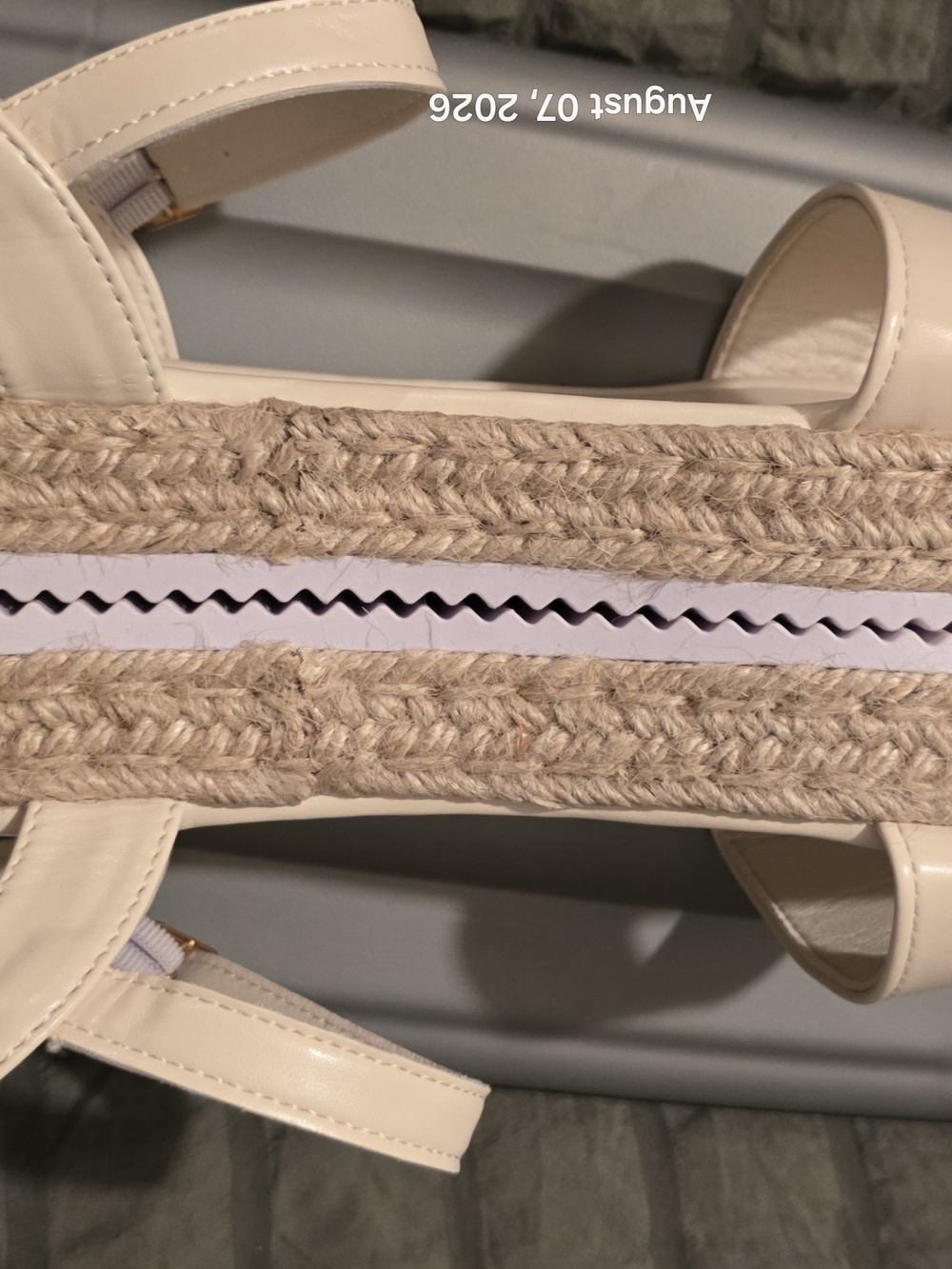 Platform Espadrille Strap Sandals - Picture 3 of 4